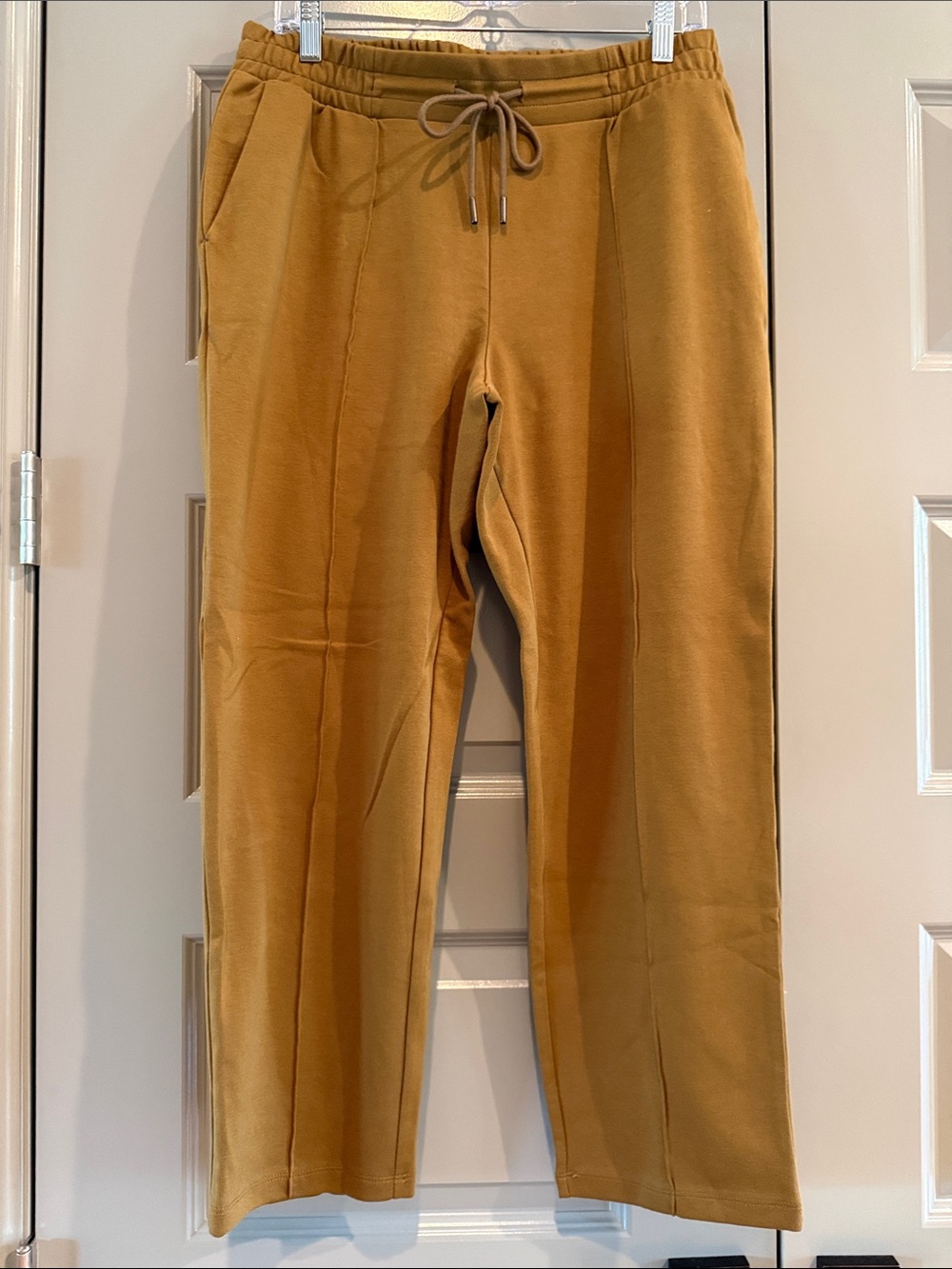 a new day Women's Mustard Pull-on Knit Pants